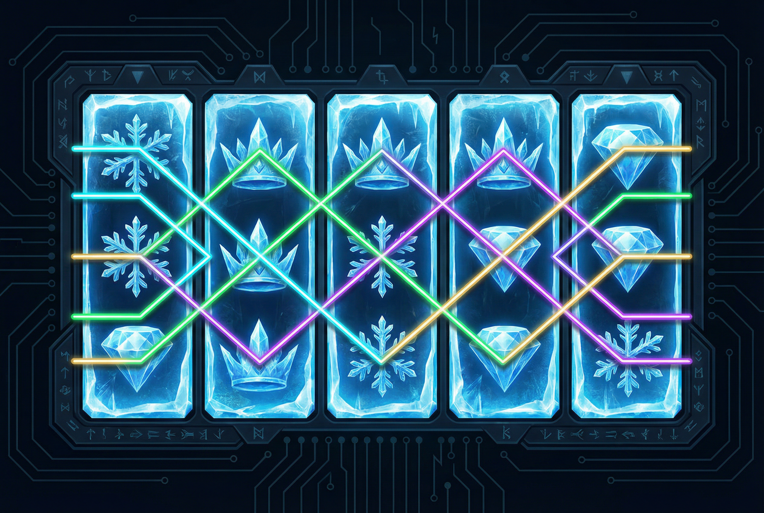 冰川角子机赔付线图解 - pp电子试玩